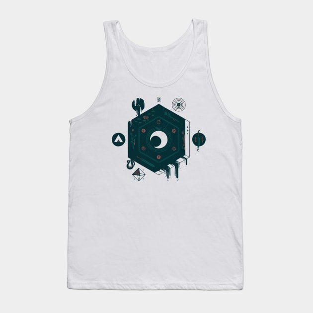 Crescent Tank Top by againstbound